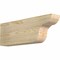 Ekena Millwork Carmel Rough Sawn Rafter Tail, Douglas Fir, 4"W x 8"H x 24"L RFT04X08X24CAR00RDF - alternate 1